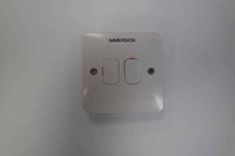 5 Pack - Schneider GET GGBL5010 Switched Connection Unit 13A - Engraved 'Immersion'