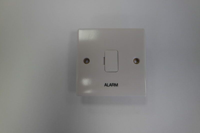 5 Pack - Schneider GET GU5000 Unswitched Connection Unit 13A Engraved 'ALARM'