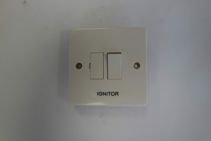 5 Pack - Crabtree 4827 Fused Connection Unit - Engraved 'Ignitor'
