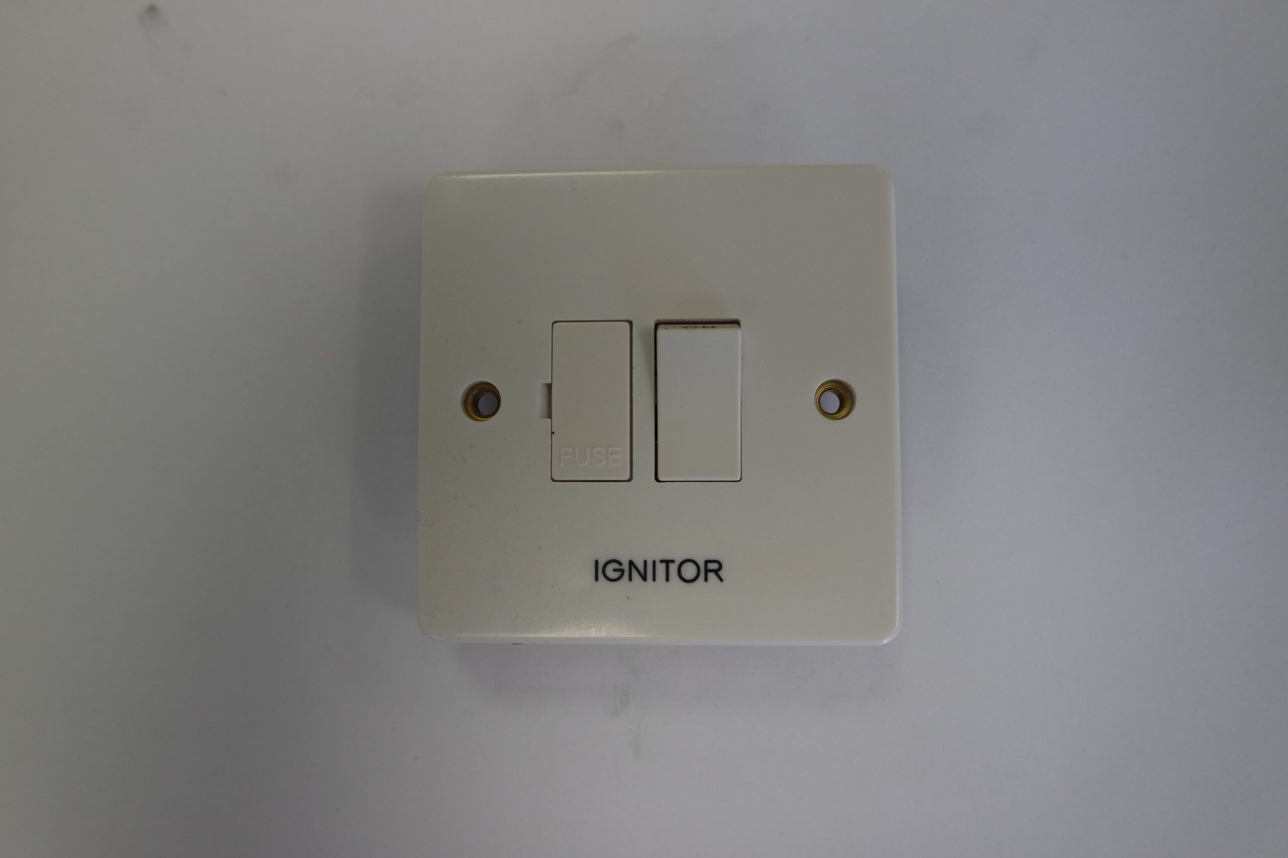 5 Pack - Crabtree 4827 Fused Connection Unit - Engraved 'Ignitor'