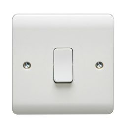 Crabtree CR1015 1 Gang Switch DP 20A